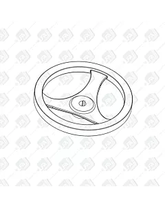 Hand wheel for the TDP 5 Desktop Tablet Press version 2
