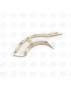Top down image of the Brass force feeder wear plate